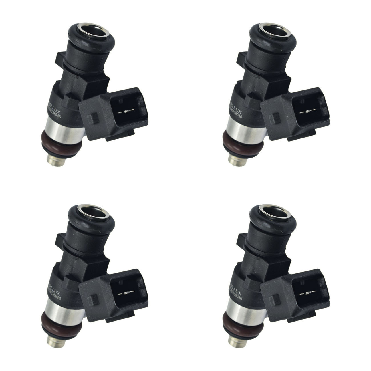 Kit 4 Inyectores Renault Clio 2 Y Mio 1.2 16v D4f